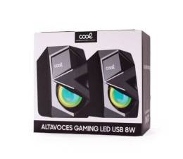 Equipo Altavoces para PC Cool Gaming LED USB 8W