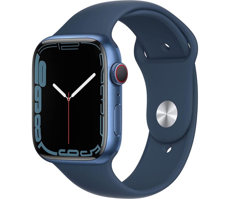 Smartwatch Apple Watch Series 7 45mm GPS + Celular MKJT3TY/A - Aluminio Azul