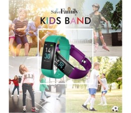 Pulsera de Actividad Savefamily Kids Band - Rosa