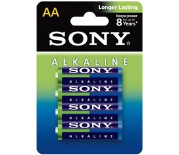 Pilas Alcalinas Sony AA AM3LB4D (Pack de 4)