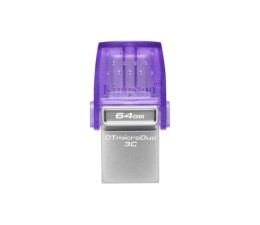 Pendrive Memoria USB-C 3.2 Kingston Microduo 3C OTG DTDUO3CG3 64GB