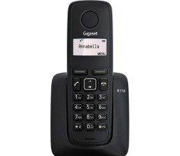 Telefono Inalambrico Dect Digital Gigaset A116 - Negro