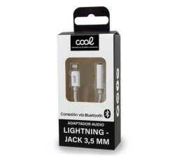 Adaptador Cool Conector Lightning a Jack 3.5mm (Bluetooth) Universal