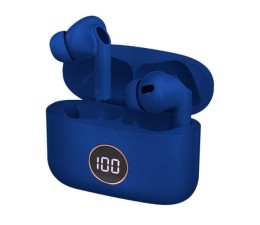 Auriculares Bluetooth TWS Cool Dual Pod Earbuds LCD Air Pro - Azul