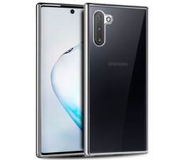 Funda Cool Samsung N970 Galaxy Note 10 Borde Metalizado Plata