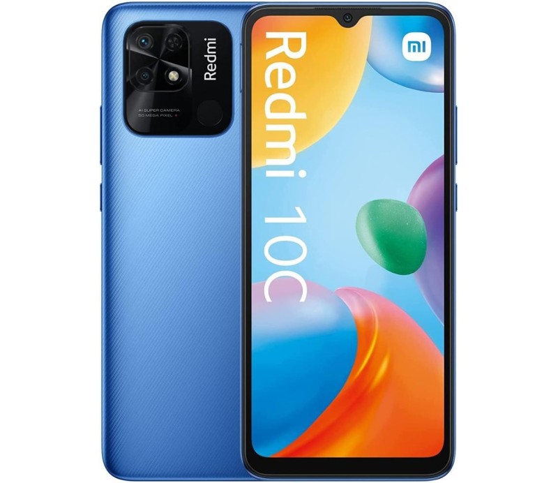 Smartphone Xiaomi Redmi 10C 3GB 64GB - Ocean Blue Azul