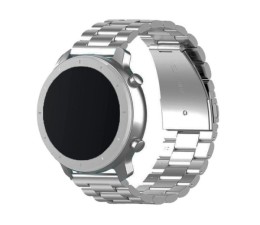 Correa Cool Universal 22mm para Amazfit GTR / Stratos / Huawei / Samsung / COOL Bristol / Sunset Metal Steel Plata