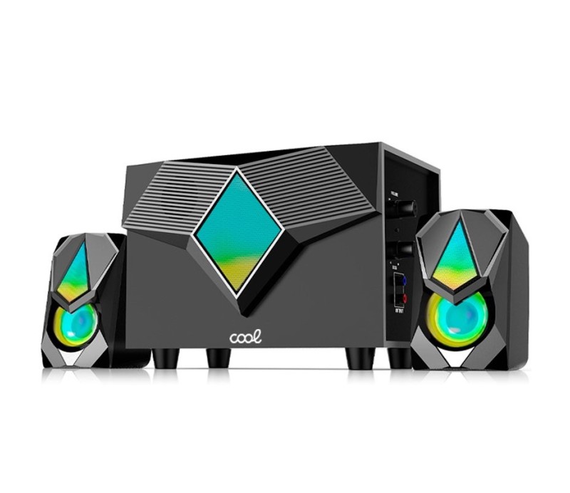 Altavoces Equipo Audio para PC Cool Gaming LED USB 15W