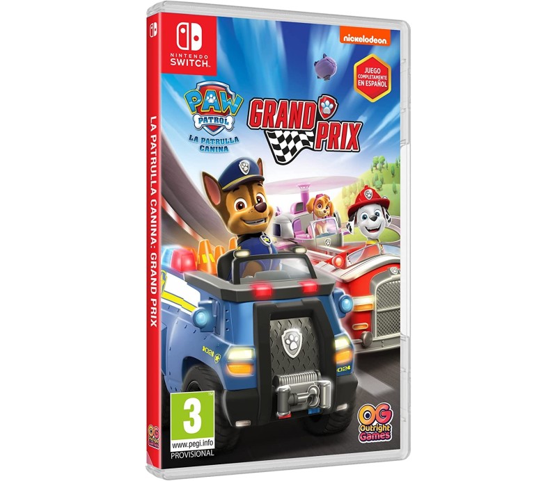Juego Switch Paw Patrol Patrulla Canina: Grand Prix