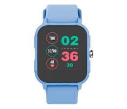 Smartwatch Cool Junior Silicona Azul (Salud, Deporte, Sueño, IP68, Juegos)