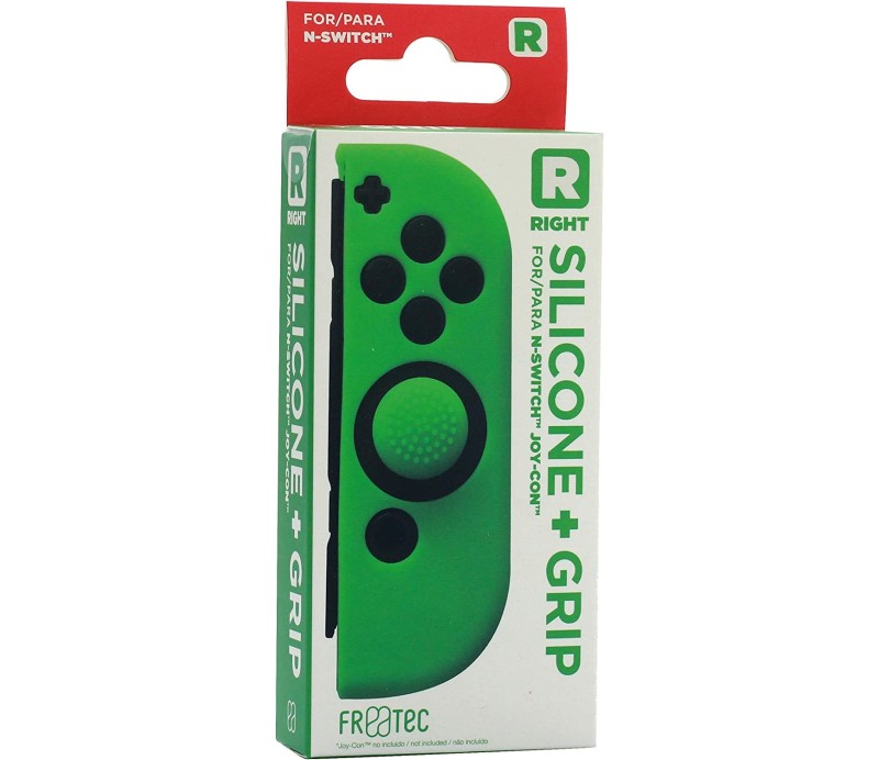 Funda Silicona Nintendo Joy-Con Derecho Verde FT1016
