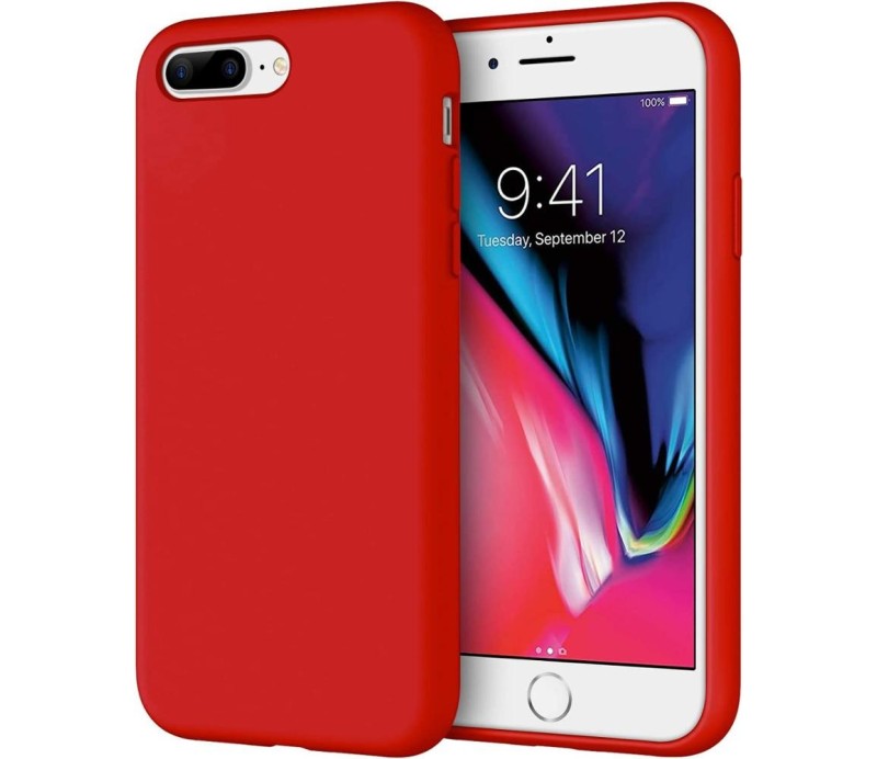 Funda Silicona para Apple iPhone 7 / 8 - Rojo
