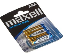 Pilas Alcalina Maxell AAA LR03 1.5V - Blister 4 Pilas