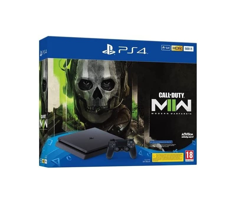 Consola Sony PS4 500GB + Call of Duty Modern Warfare II + Auriculares Headset Pro Combat
