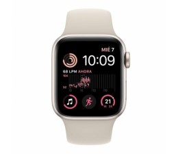 Smartwatch Apple Watch Serie SE GPS 40mm Starlight con correa Starlight Sport Band MNJP3TY/A