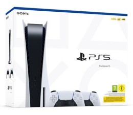 Consola PS5 Sony Playstation 5 con Lector 825GB + Mando Dualsense adicional