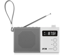 Radio SPC Despertador Jetty Max - Blanco
