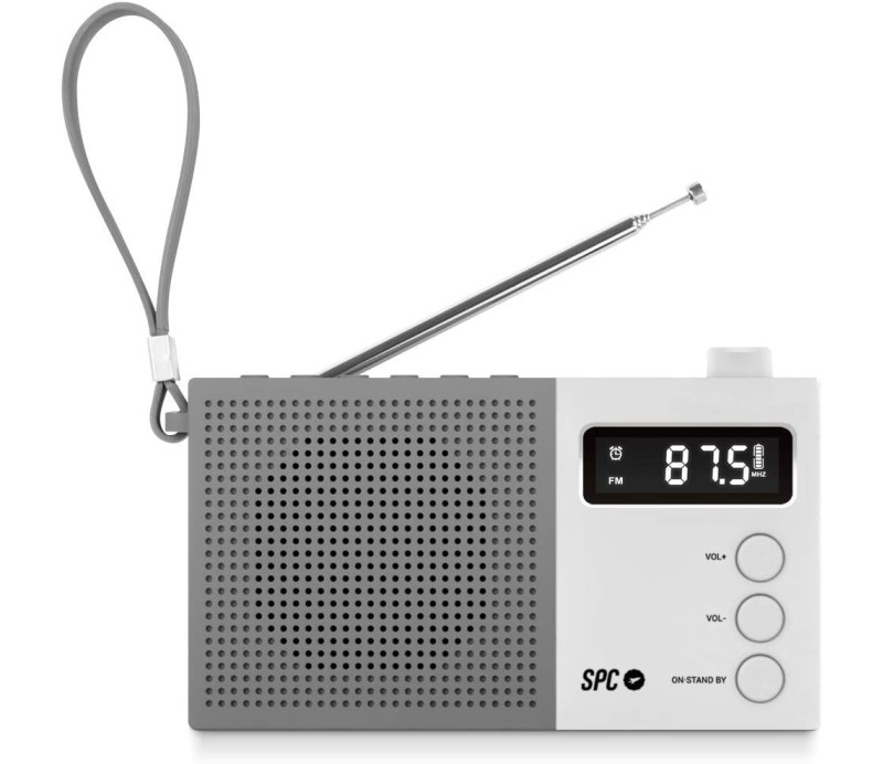Radio Despertador SPC Jetty Max 4578B - Blanco