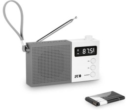 Radio Despertador SPC Jetty Max 4578B - Blanco