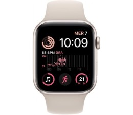 Smartwatch Apple Watch Serie SE 2022 GPS + Cell 44mm - Starlight con correa Starlight Sport Band MNPT3TY/A
