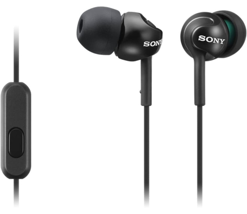 Auriculares con micro Sony MDREX15APB.CE7 - Negro