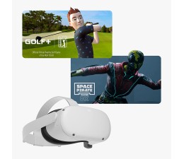 Gafas VR Meta Quest 2 128GB (con 2 juegos) - Blanco