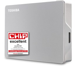Disco Duro Externo Toshiba Canvio Flex HDTX140ESCCA 2.5" 4TB - Plata