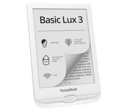 Libro Electronico Pocketbook Basic Lux 3 Ink PB617-D-WW 6" - Blanco