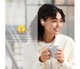 Auriculares Bluetooth TWS Sony WF-C500G.CE7 - Blanco