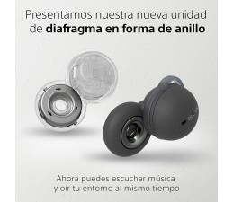 Auriculares Bluetooth TWS Sony WF-L900H.CE7 - Negro (EXPOSICION)