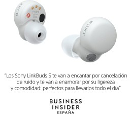 Auriculares Bluetooth TWS Sony LinkBuds S WFLS900NW.CE7 - Blanco