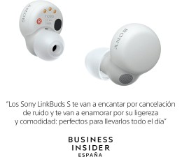 Auriculares Bluetooth TWS Sony LinkBuds S WF-LS900NW.CE7 - Blanco