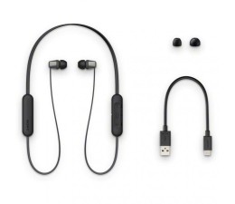 Auriculares Bluetooth Deportivo Sony WI-C310B.CE7 - Negro