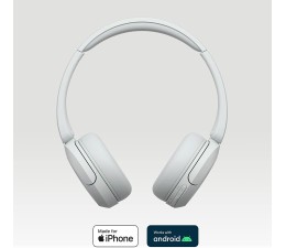 Auriculares Bluetooth Sony WH-CH520W - Blanco