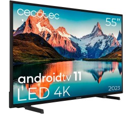 Televisor Cecotec ALU00055S 55" UHD 4K Smart TV A Series Android TV