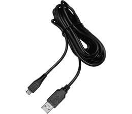 Cable de carga Ardistel Blackfire USB - MicroUSB para PS4 3m