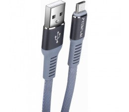 Cable de carga FRTEC Premium USB-MicroUSB para PS4 - Gris