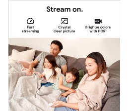 Google Chromecast con Google TV 4K - Blanco Nieve
