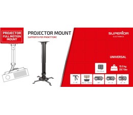 Soporte de Techo Proyector Superior Full Motion Mount SUPSTV013