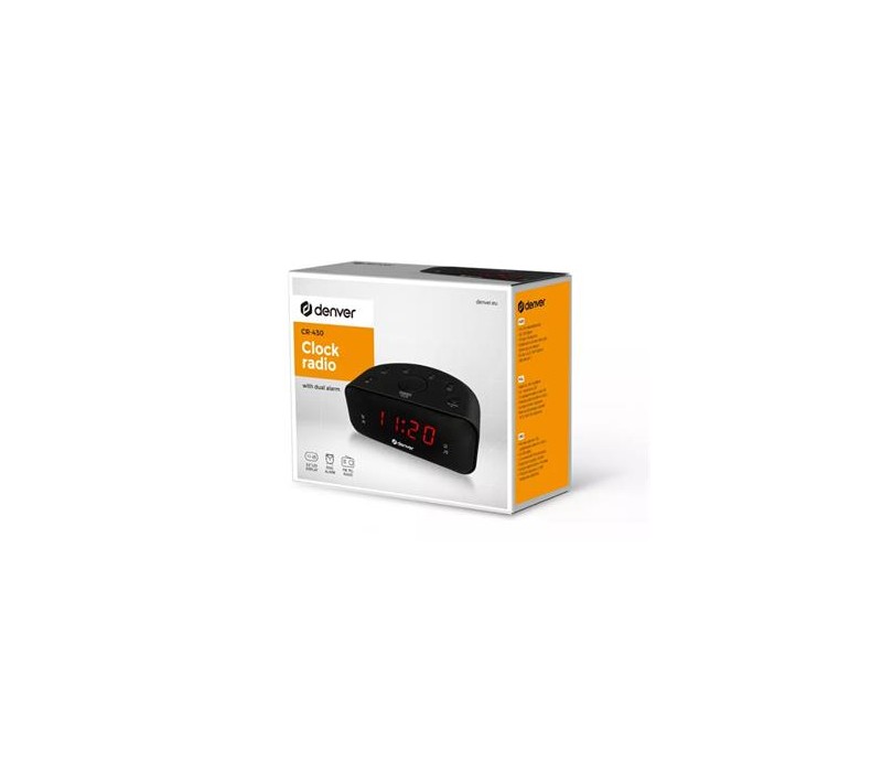 Radio Reloj Digital Denver CR-430 MK2
