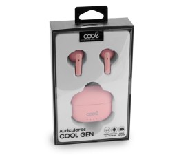 Auriculares BT TWS Cool Earbuds Gen - Rosa