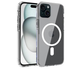 Funda Cool Apple iPhone 15 Magnética Transparente