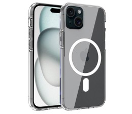 Funda Cool iPhone 15 Magnética Transparente