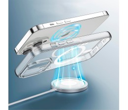Funda Cool iPhone 15 Pro Max Magnética Transparente