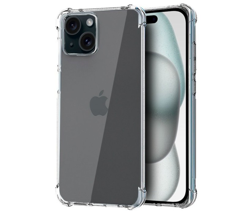 Funda Cool  Apple iPhone 15 Antishock Transparente