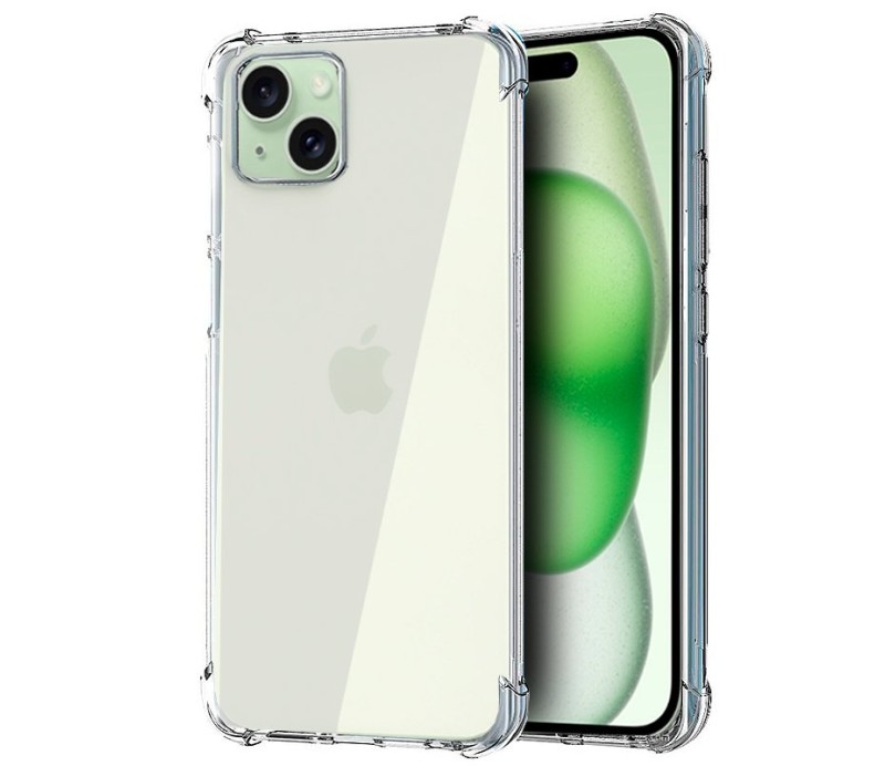 Funda Cool Apple iPhone 15 Plus Antishock Transparente