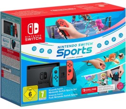 Consola Nintendo Switch Neon Pack Switch Sports + 3 meses Online