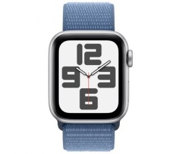 Smartwatch Apple Watch Serie SE 2023 GPS 40mm Plata Silver con correa Sport Loop Azul MRE33QL/A