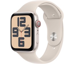 Smartwatch Apple Watch Serie SE GPS + Cell 44mm Starlight con correa Sport Band Starlight MRGX3QL/A