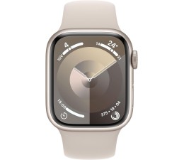 Smartwatch Apple Watch Series 9 GPS 45mm Starlight con correa Sport Band Starlight MR973QL/A